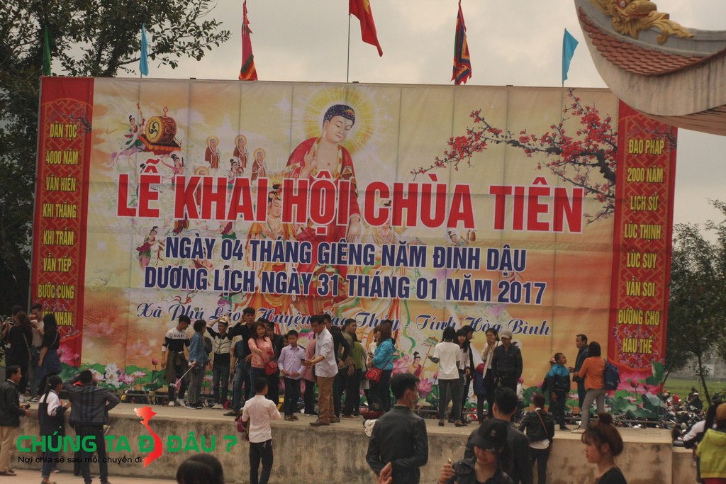 Lễ khai hội chùa Tiên vào ngày mồng 4 tết hàng năm